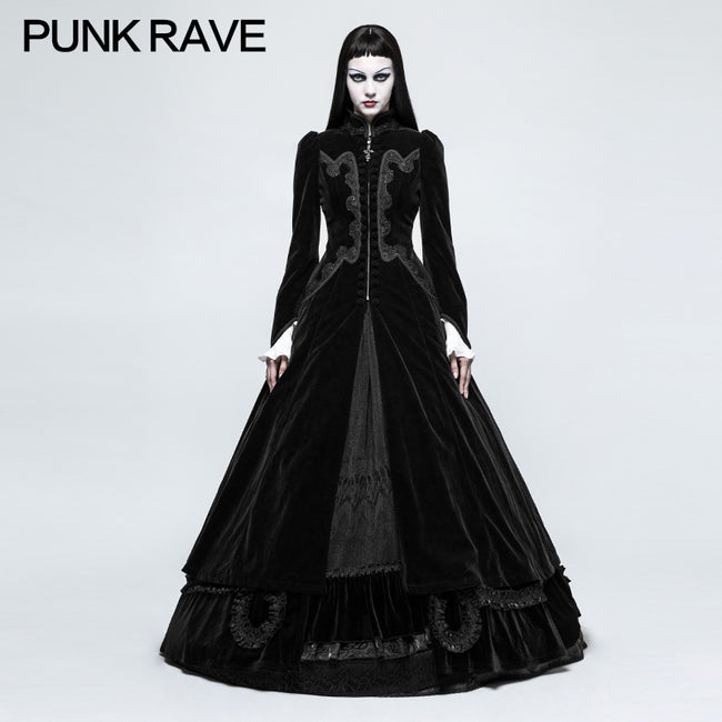 Galace Swallow Tail Long Gothic Dresses ...
